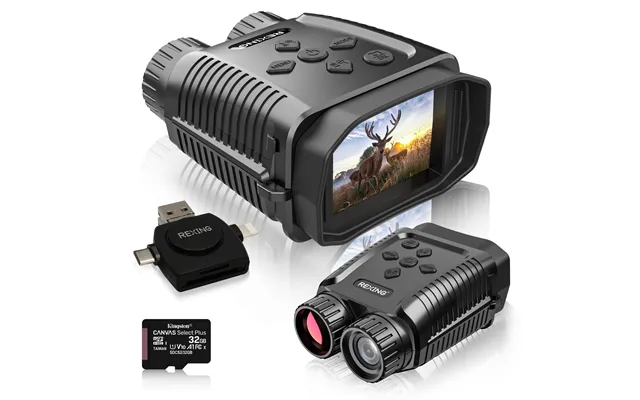 Rexing B1 Mini - 1080p Night Vision Mini Digital Binoculars