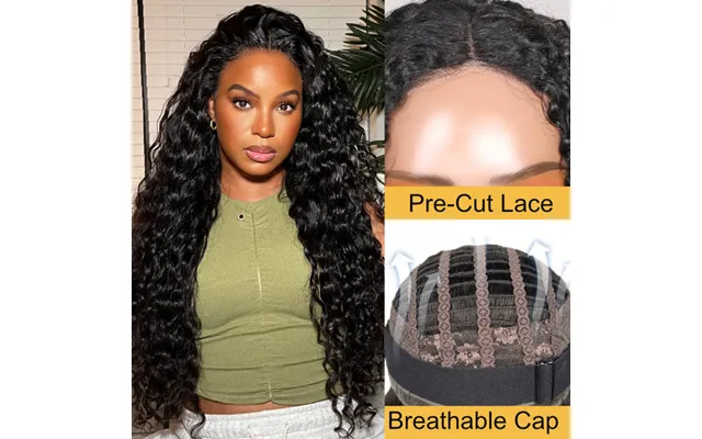 Sunber Hair Flash Deal 6x4.75 Pre-cut Lace Glueless Wigs Easy To Wear Realistic Hairline Human Hair Beginner Friendly product image