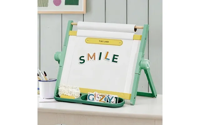 Tiny Land Double-sided Magnetic Tabletop Easel - Green