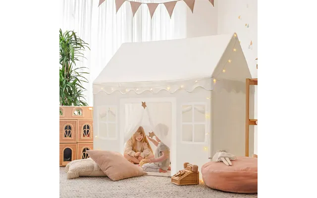 Tiny Land Playhouse Tent Natural Cream Indoor Tent For Kids product image