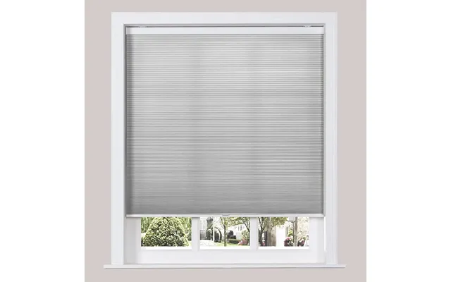 Priya Light Filtering Cellular Shades Cordless - Middle Grey 341
