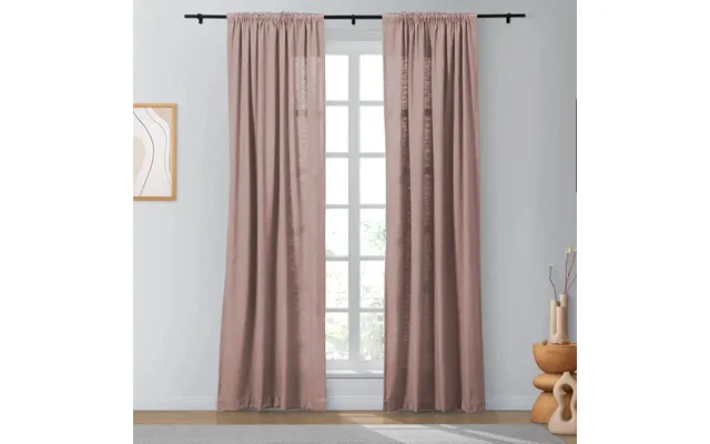 Twopages Isabella Heavyweight Cotton Drapery Soft Top - Coral 7084-47 product image