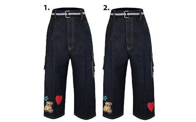 Kaylee Firefly Girls Toddler Teens Denim Woven Jeans Teddy Bear Belt 2-14 Years product image