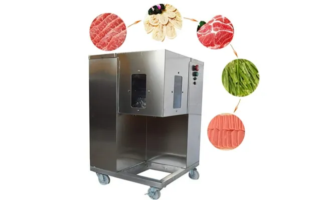 Techtongda Shredded Meat Cutting Machine Qsj-a Medium Sized Double Motor Meat Slicer With 4mm Blade Production Capacity  product image