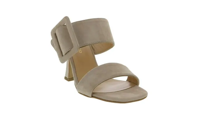 Ventutto Latte Wide Buckle High Heel Slide-10 For Womens product image