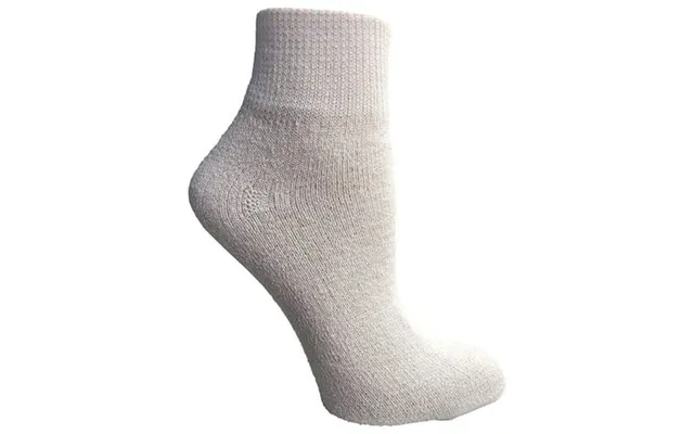 Womens Wholesale Cotton Quarter Ankle Sports Socks - White Sport Ankle Socks For Women product image