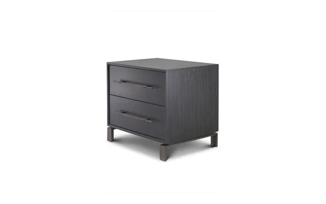 2 Drawer Gray Oak Nightstand Eichholtz Canova product image