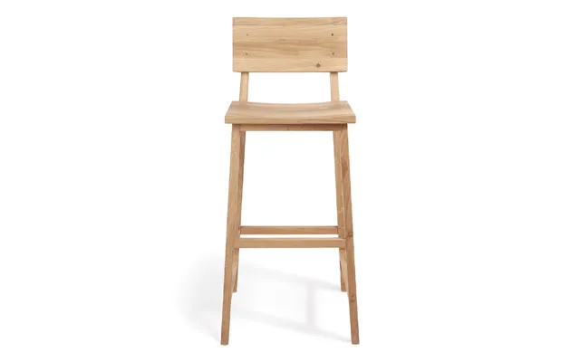 Oak Bar Stool Ethnicraft N4 product image