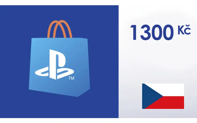 Playstation Network Card 1300 K - Psn Czech Republic