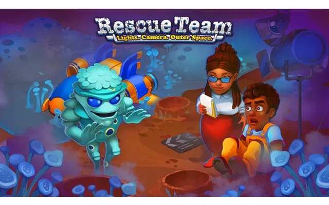Rescue Team Lights. Camera. Outer Space