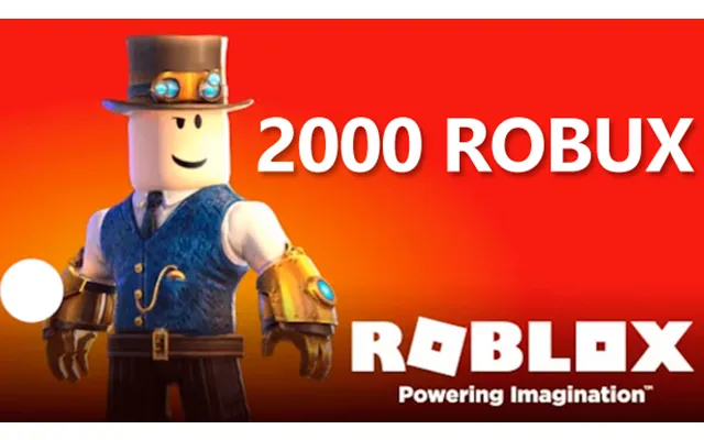 Roblox Gift Card - 2000 Robux