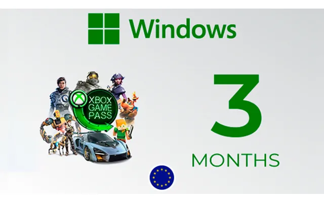 Xbox Game Pass For Pc 3 Months Eu
