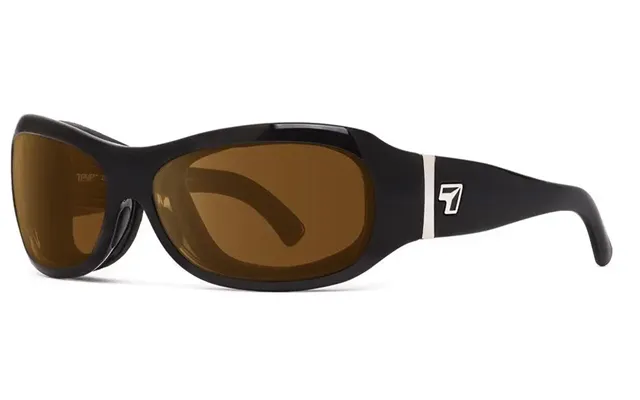 7eye By Panoptx Briza Sunglasses - Glossy Black Frame With Polarized Sharpview Copper Pc Lenses product image