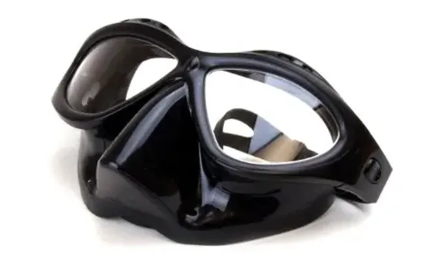 Aquaviz Bts Prescription Snorkel Mask - Black Clear Lenses With Insert