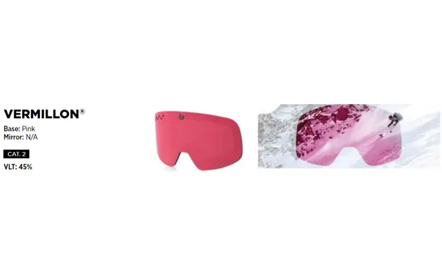 Bolle Helix Replacement Lens - Vermillion