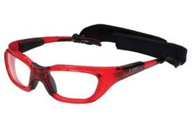 Hilco Jam'n Helmet Sports Goggles - Translucent Red With Helmet Strap Screwdriver