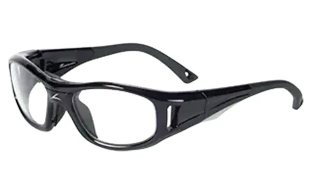 Hilco Leader C2 Safety Rated Sports Goggles - Black Frame No Lenses For Rx Only