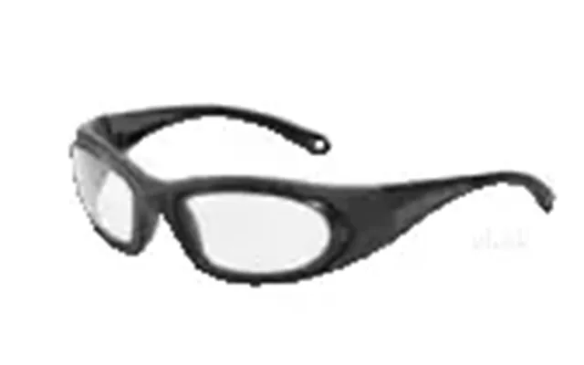 Hilco Og-230s Rx Safety Glasses - Black Frame No Lenses For Rx