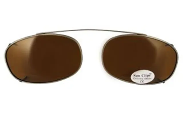 Hilco Sunclips Full Rimmed Oblong Shape Sale - Bronze
