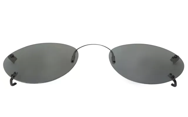 Hilco Sunclips Rimless Low Rectangle Shape