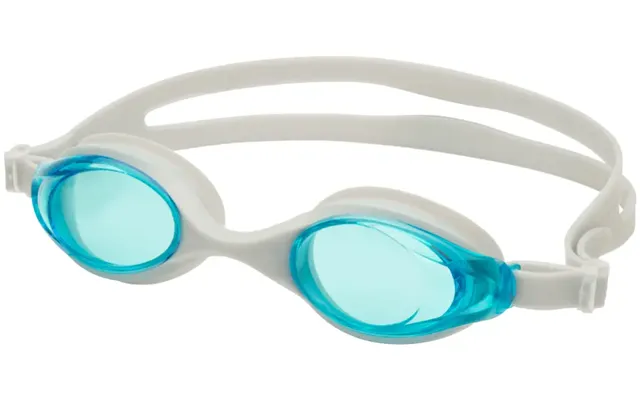 Hilco Tradewind Swim Goggles - Silver Frame With Teal Lenses