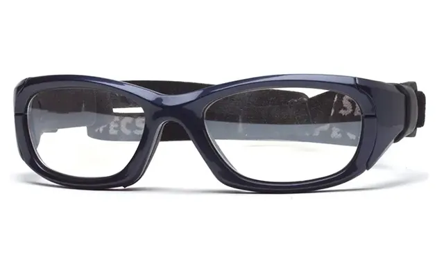 Ls Rec-specs Maxx 31 Safety Sports Goggle - Shiny Navy Frame Clear Silver Lenses