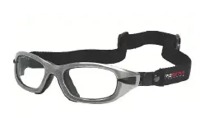 Progear Eyeguard Full Strap Safety Rated Sports Glasses - Graphite Matte With Strap Xl Fits Above Average Adult