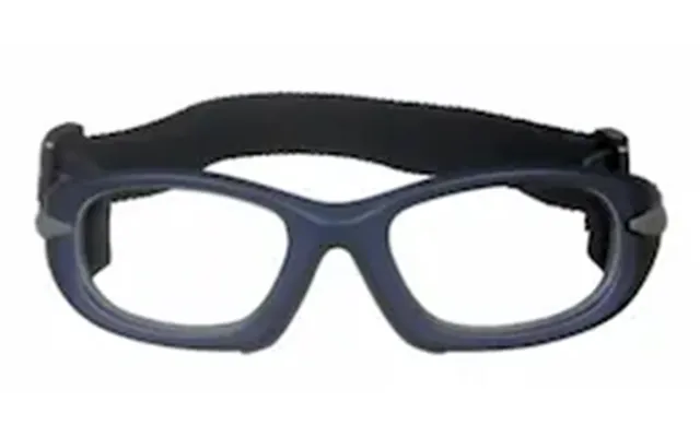 Progear Eyeguard Full Strap Safety Rated Sports Glasses - Matte Blue With Strap Xl Fits Above Average Adult
