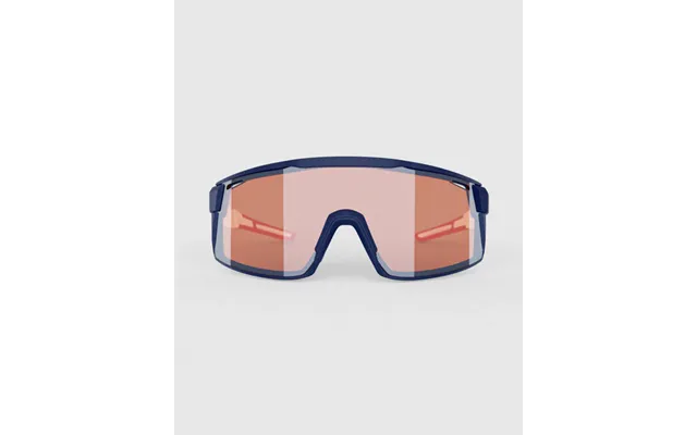 Ranger Duster Impact Shooting Sunglasses - Red White Blue Frame With Red Hd Mirror Lens