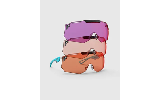Ranger Hypershot Shooting Sunglasses - Vector Blue Timber & Field Kit Hd Medium-hd Light-dark Purple