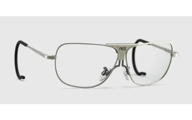 Ranger Sporter Shooting Glasses - Silver Frame Size Small No Lenses For Rx Lens Insertion