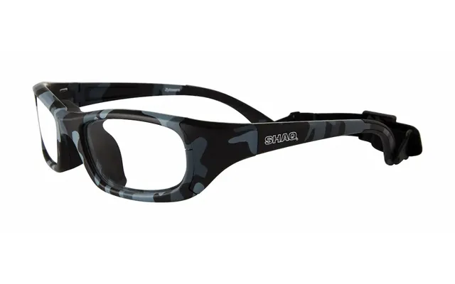 Shaq Sg103z Safety Rated Sports Glasses - Black Camo Clear Lenses