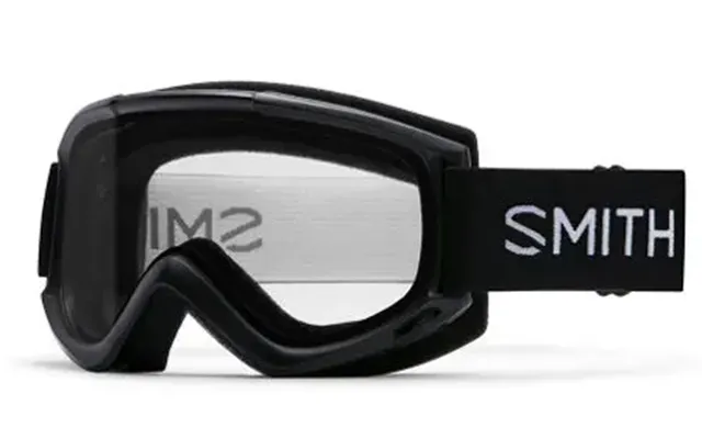 Smith Cascade Classic Snow Goggles - Black Goggle Clear Anti-fog