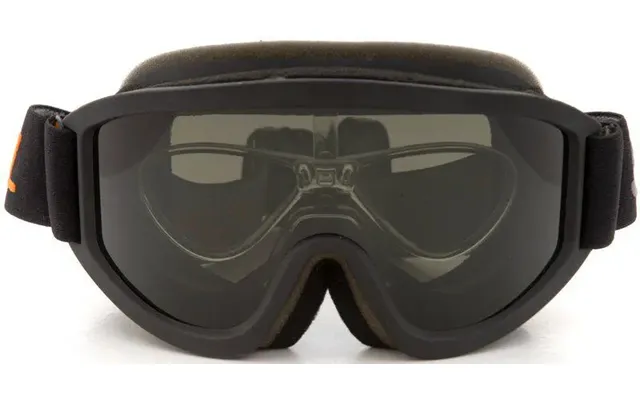 Sportviz Otl2 Tactical Goggle - Black With Clear Adapter Smoke Lenses