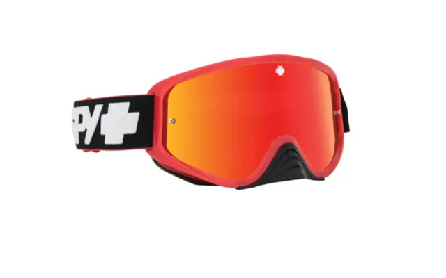 Spy Optic Woot Mx Goggles - Slice Red Hd Smoke Red Spectra Mirror Hd Clear