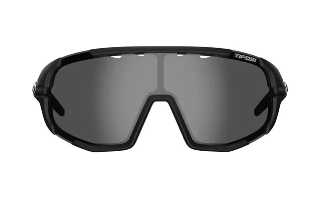 Tifosi Sledge Lite Sunglasses - Matte Black Frame 3 Lens Set Smoke Ac Red Clear product image
