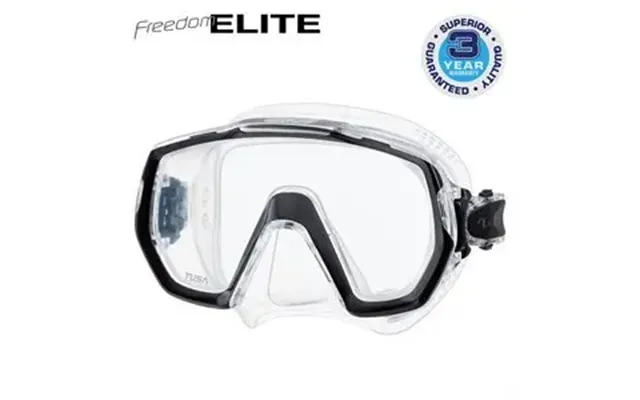 Tusa M-1003 Freedom Elite Scuba Mask - Bk Black