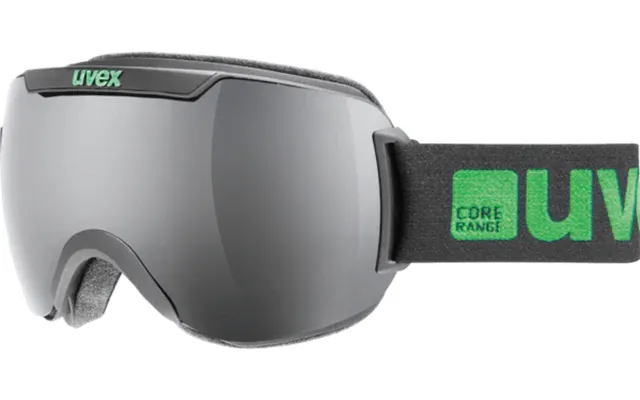 Uvex Downhill 2000 Ski Goggles Sale - Black Matte Goggle Silver Mirror Lens