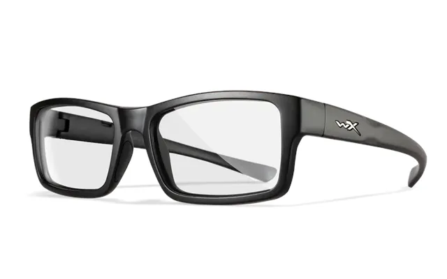 Wiley-x Spectre Safety Glasses - Matte Black Frame Clear Lenses