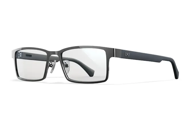 Wiley-x Tig Safety Glasses - Matte Navy Blue With Metal Flake Frame With Clear Lenses