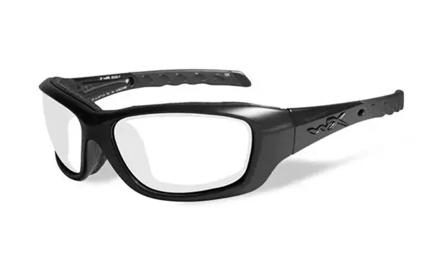Wiley-x Wx Gravity Sunglasses - Matte Black Frame With Clear Lenses