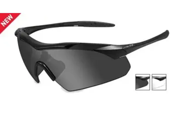 Wiley-x Wx Vapor Sunglases - Matte Black Frame With Clear And Smoke Lenses