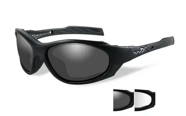 Wiley-x Xl-1 Advanced Sunglasses - Matte Black Frame With Smoke And Clear Lenses