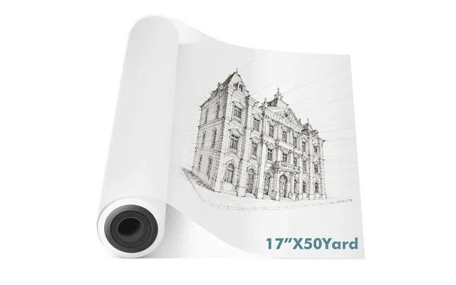 Artist’s Tracing Paper Pad Roll 12 Inches X 50 Yards 32lb 50gsm
