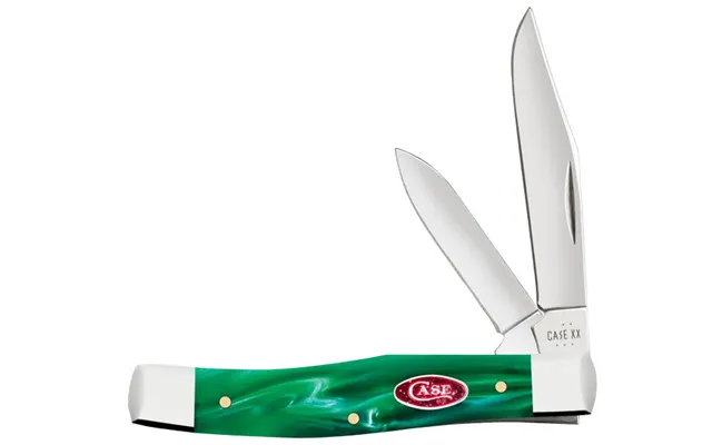 Case Xx 24413 Medium Texas Jack Green Kirinite - Tru-sharp