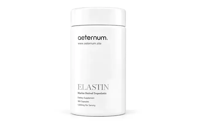 Aeternum Marine Elastin 500mg Capsules - 180 Capsules