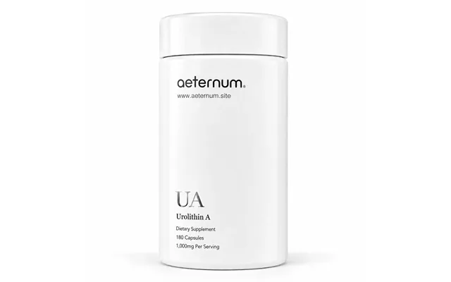 Aeternum Urolithin A Ua 500mg Capsule 1,000mg Per Serving - 180 Capsules
