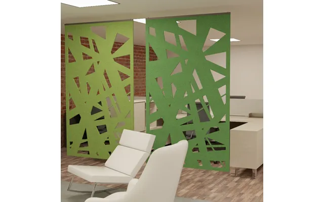 100% Recycle Polyester Pet Felt Acoustic Wall Panels Office Movable Screen Partition Soundproof Room Divider