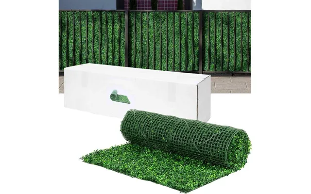 100*300cm Anti-uv Artificial Boxwood Roll Grass Panel Synthetic Mats Green Plant Covering Wall For Indoor Outdoor