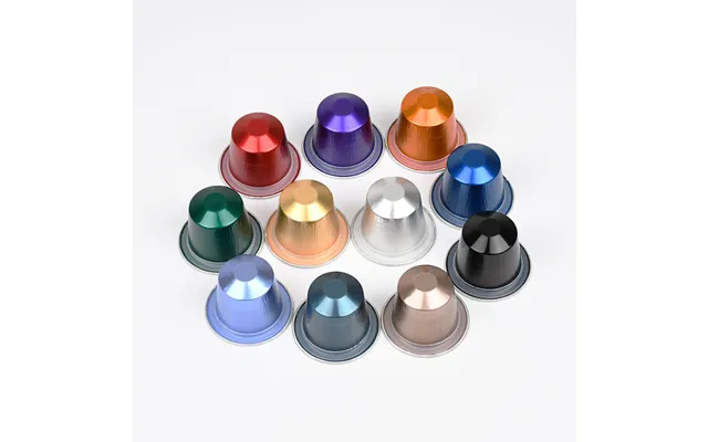 15ml Food Grade Colorful Aluminum Foil Pods Disposable Empty Espresso Coffee Capsule